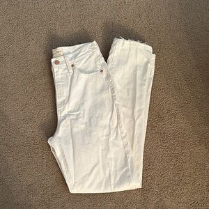 Women's White Jeans
